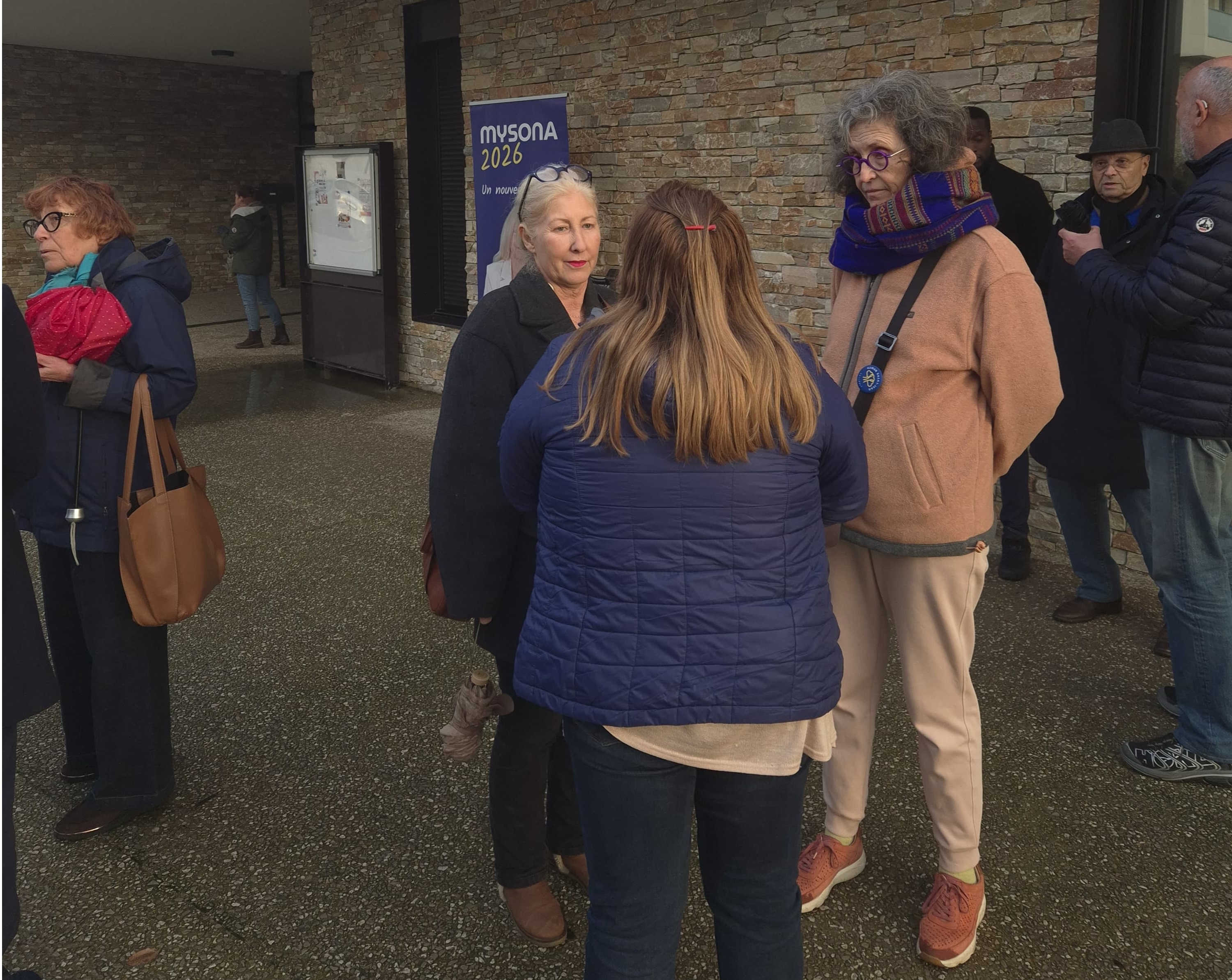 Temps d’échange avec les habitants